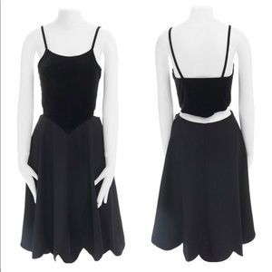 Velvet and wool Comme des Garçons Dress